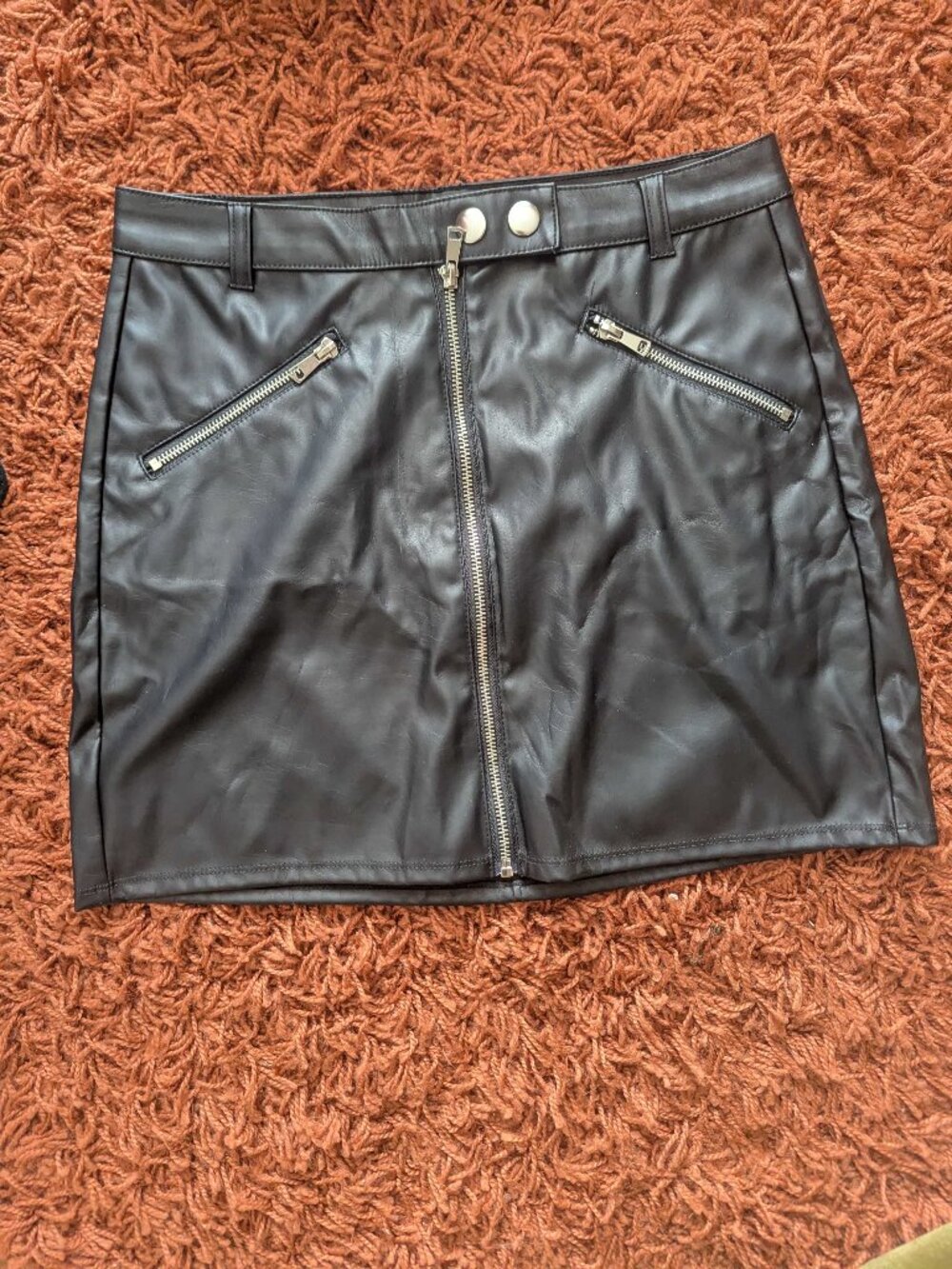 Wild Fable Pleather Skirt, Sz 6